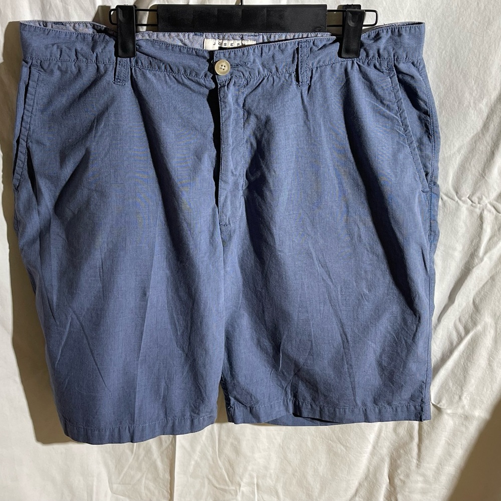 Joseph Abboud Classic Blue Flat Front Shorts